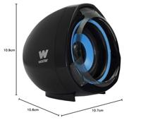 Speakers Woxter Big Bass 70 Blauw 15 W - thumbnail
