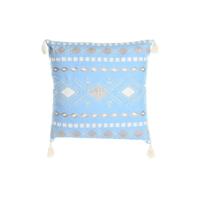 Kussen DKD Home Decor Blauw Wit 60 x 20 x 60 cm - thumbnail