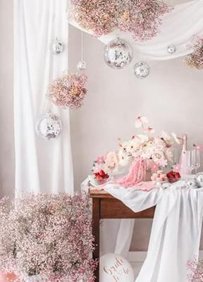 Taarttoppers Bloemen Mix Set (8 st) - thumbnail