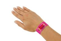Sigel SI-EB210 Evenementenbandjes Super Soft, 255x25mm 120 Stuks Neon Roze - thumbnail