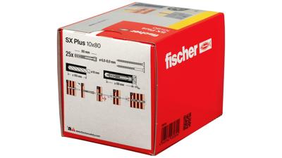 Fischer 568110 SX Plus Spreidplug 80 mm 10 mm 25 stuk(s)