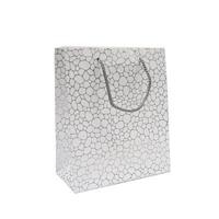 Draagtas papier - grind - afm 19x10x23cm - thumbnail