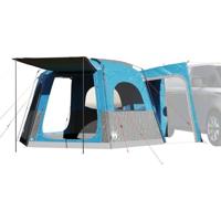 Autotent 4-persoons waterdicht blauw - thumbnail