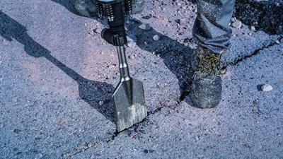 Bosch Accessoires Asfaltbeitel 30-mm-zeskantopname 450 x 125 mm 1st - 2608690114