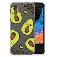 Samsung Galaxy Xcover 7 Telefoonhoesje met Naam Avocado Singing - thumbnail