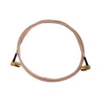 Mueller Electric BU-4150032036 Coaxkabel SMA-stekker SMA-stekker 0.91 m Transparant 1 stuk(s) - thumbnail