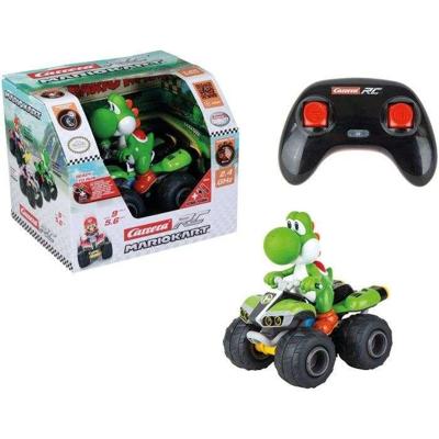 Yoshi Quad afstandsbedieningsauto, 2,4 GHz, schaal 1:20, CARRERA Mario Kart, vanaf 6 jaar