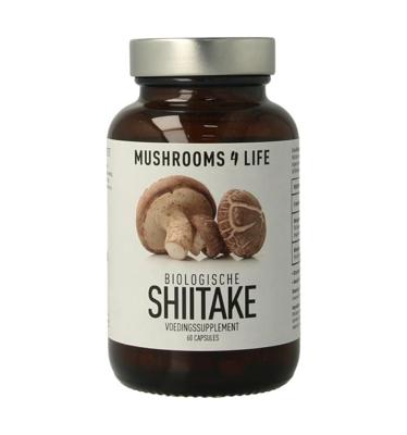 Mushrooms for Life Shiitake bio 60 Capsules