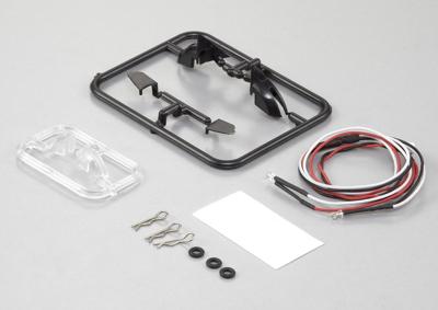 Killerbody - Achteruitkijkspiegels met LED voor 1/10