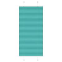 VidaXL Plissé rolgordijn 60x150 cm stofbreedte 59,4 cm petrol groen - thumbnail