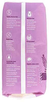 Natracare Maxi Pads Regular Maandverband 14st - thumbnail