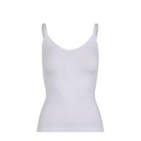 Dames hemd - spaghetti bandjes - Plain Top - Basic vrouwen onderhemd microfiber - thumbnail