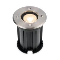 Maisy LED Grondspot - Dimbaar - Rond - Ø12cm - GU10 - 4 Watt 345 lumen - 2700K warm wit - RVS - IP67 waterdicht - Tuinspot - Oprit - thumbnail