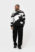Equalité Camo Knit Sweater Heren Zwart/Grijs - Maat XL - Kleur: ZwartGrijs | Soccerfanshop - thumbnail