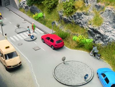 NOCH 0014388 H0 set verkeerseilanden Lasercut bouwpakket NOCH 0014388 H0 set verkeerseilanden Lasercut bouwpakket