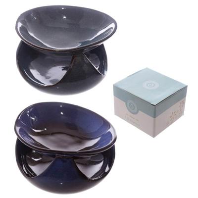 Abstract Donker Gevlekte Keramiek Geurbrander