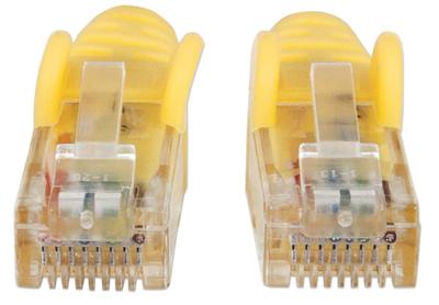 Intellinet 342377 RJ45 Netwerkkabel, patchkabel CAT 6 U/UTP 3.00 m Geel 1 stuk(s)