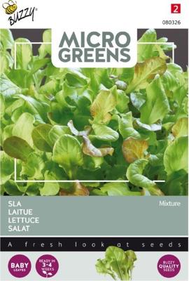 Zaden Microgreens Sla gemengd Buzzy - Buzzy