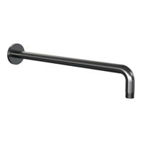 Brauer Muurarm Gebogen - Gunmetal Geborsteld Pvd - thumbnail