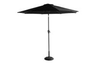 Hartman Parasol 'Sunline' 270cm, kleur Zwart - thumbnail