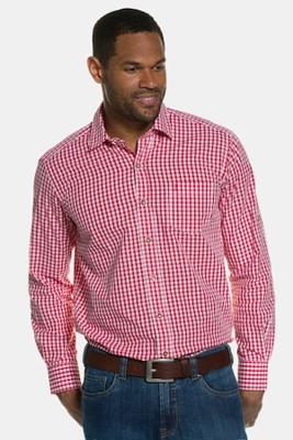 Ulla Popken geruit overhemd - Grote Maten Ulla Popken geruit overhemd - Grote Maten