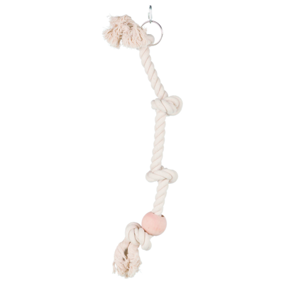 TRIXIE KLIM- EN KLAUTERTOUW MET HOUTEN BLOK 60X2,3 CM 3 ST