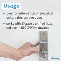 Shelly Qubino Wave 1 - module met potentiaalvrije uitgang - thumbnail