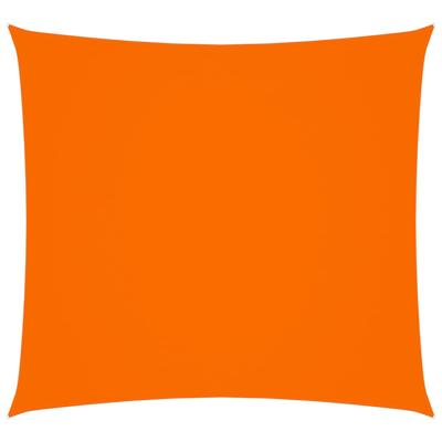 Zonnescherm vierkant 2,5x2,5 m oxford stof oranje