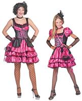 Can Can Saloon jurk pink - thumbnail