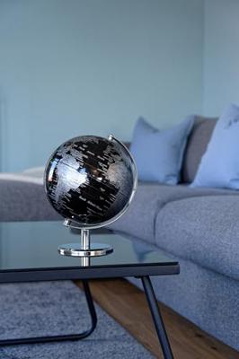 Globe Troika 20cm zwart-zilver