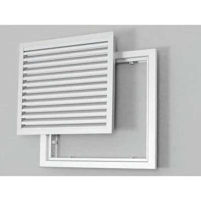 Xenz lamellenrooster serviceluik 30x40 cm wit