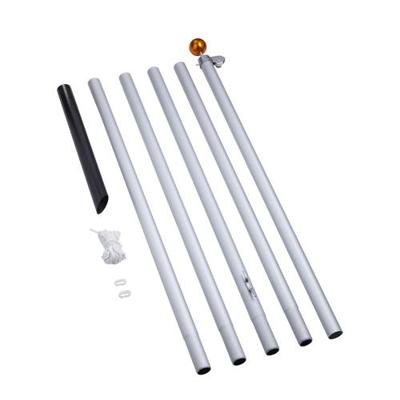 Fairybell 6 meter Pole Silver - FA-P-01