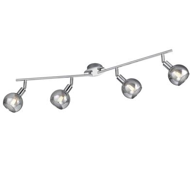 Trio Plafondlamp ChroomBrest 4-lichts verstelbaar - R80594006