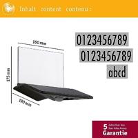 Paulmann 94243 Yoko Huisnummerlamp op zonne-energie met bewegingsmelder Energielabel: G (A - G) 1.2 W Warmwit Antraciet - thumbnail