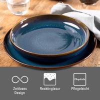 LIKE BY VILLEROY & BOCH - Crafted Denim - Dinerset 4-dlg - thumbnail