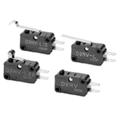 Omron D2RV-LG Microschakelaar 100 V/DC 0.25 A 1x uit/(aan) 1 stuk(s) Bag