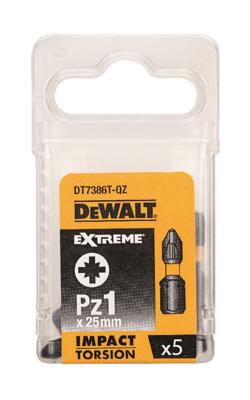 DeWALT DT7386T Extreme Impact Torsion Schroefbits PZ1 25mm VE=5