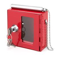 Basi Noodsleutelkast NK 215H 2150-0003 Rood - thumbnail