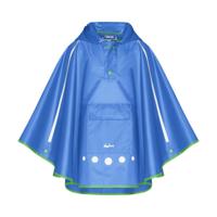 Playshoes regenponcho met tas Blauw-XL - thumbnail