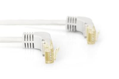 Digitus DK-1644-A-15090 RJ45 Netwerkkabel, patchkabel CAT 6A S/FTP 15.00 m Grijs 90° haaks naar onder, Afgeschermd, Halogeenvrij, Afgeschermd (dubbel) 1 stuk(s) Digitus DK-1644-A-15090 RJ45 Netwerkkabel, patchkabel CAT 6A S/FTP 15.00 m Grijs 90° haaks naar onder, Afgeschermd, Halogeenvrij, Afgeschermd (dubbel) 1 stuk(s)