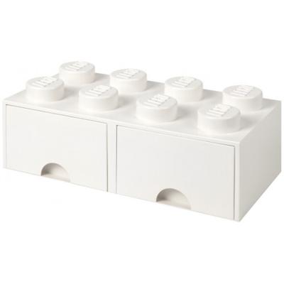 Room Copenhagen LEGO Brick Drawer 8 Wit opbergdoos Room Copenhagen LEGO Brick Drawer 8 Wit opbergdoos