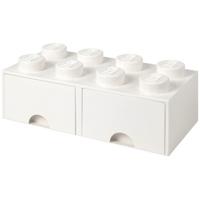 Room Copenhagen LEGO Brick Drawer 8 Wit opbergdoos - thumbnail