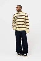 Equalité Stripe Knit Sweater Heren Geel/Bruin - Maat L - Kleur: GeelBruin | Soccerfanshop - thumbnail