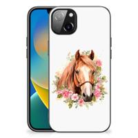 Dierenprint Telefoonhoesje voor iPhone 14 Plus Paard - thumbnail