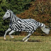 Bucas Buzz-Off Zebra vliegendeken zwart/wit maat:185 - thumbnail