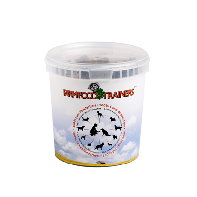 Farm Food Trainers runderhart hondensnacks 2 x 333 g Farm Food Trainers runderhart hondensnacks 2 x 333 g