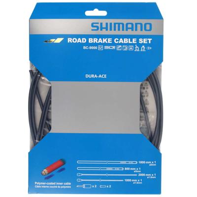 SHIMANO remkabelset "dura ace bc-9000" br.cable set da bc9000 shim.grey SHIMANO remkabelset "dura ace bc-9000" br.cable set da bc9000 shim.grey