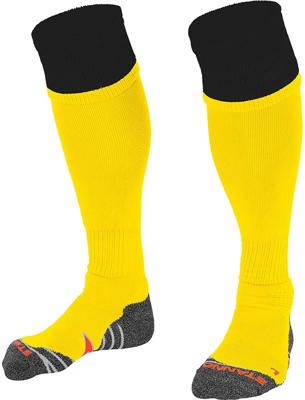 Stanno 440106 Combi Sock - Yellow-Black - 45/48 Stanno 440106 Combi Sock - Yellow-Black - 45/48