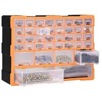 VidaXL Organiser met 38 lades 52x16x37,5 cm - thumbnail