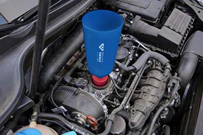 Brilliant Tools BT711130 Olievultrechter met adapter voor VAG, 2-delig